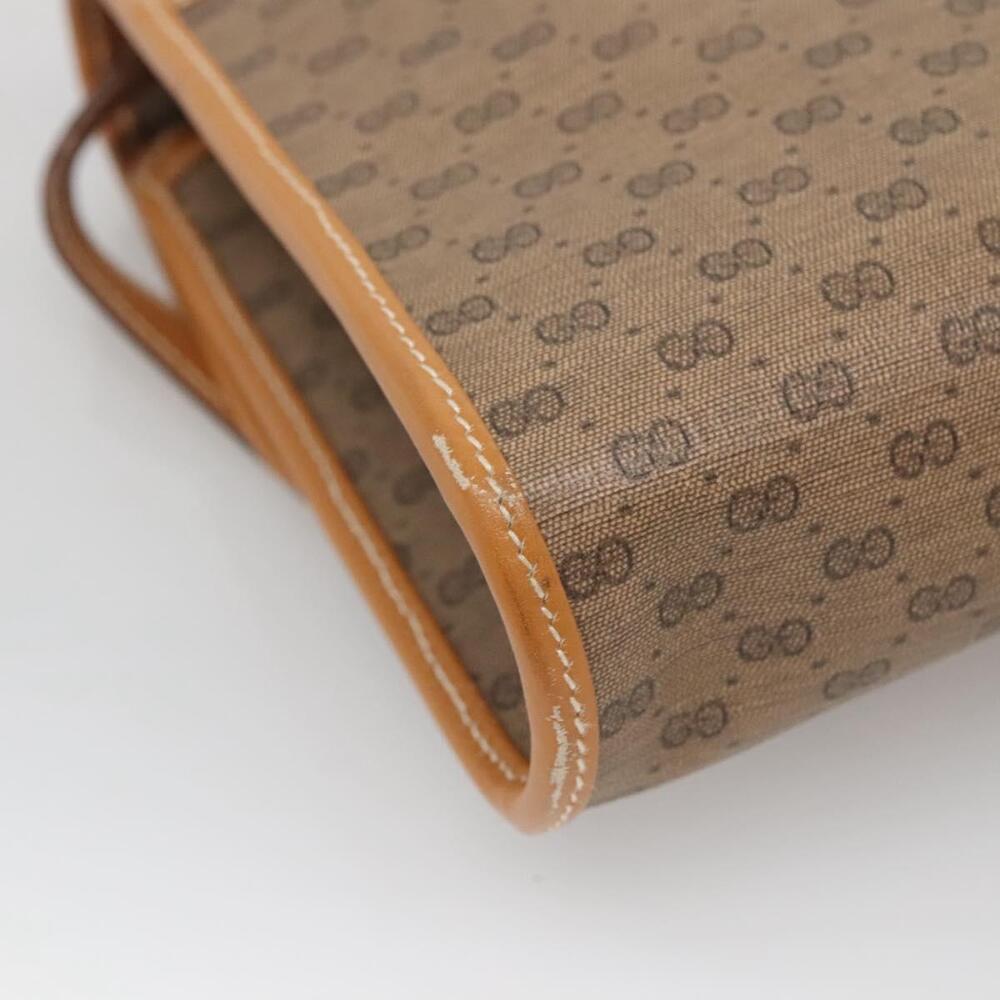 GUCCI Micro GG Supreme Shoulder Bag Pvc Beige Gold 004 58 004 58 - Picture 13 of 16